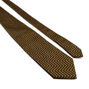 Arthur Fox Mens Necktie Olive Color Office Business Shirt Accessory Dad Gift